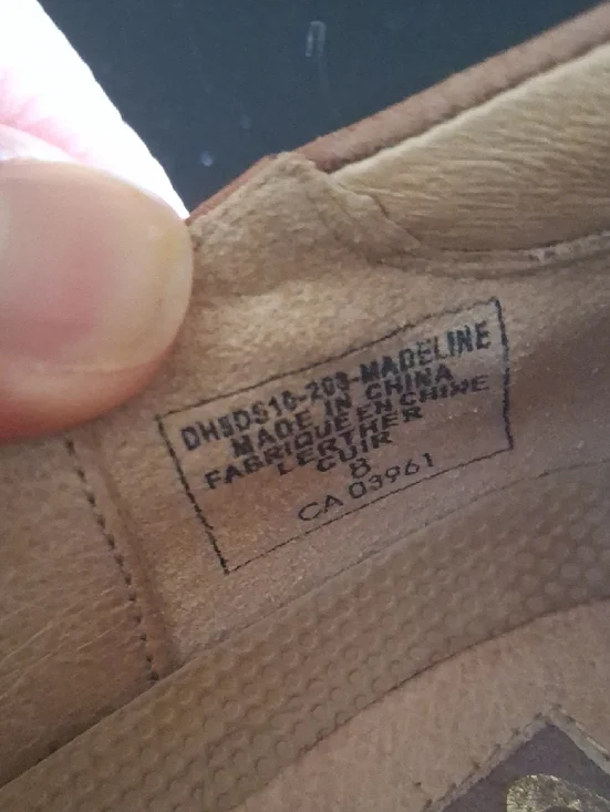 Denver Hayes Madeline Brown Leather Mary Jane Shoes Sz 8 - Picture 3 of 8